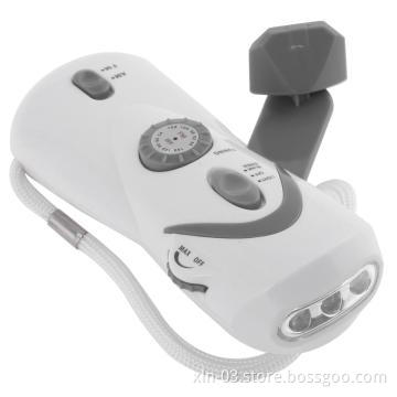 Pocket size hand Crank dynamo Flashlight torch light radio--Eagle
